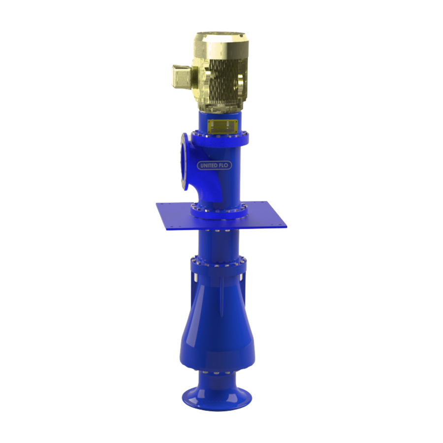 Vertical Turbine pump 3D model